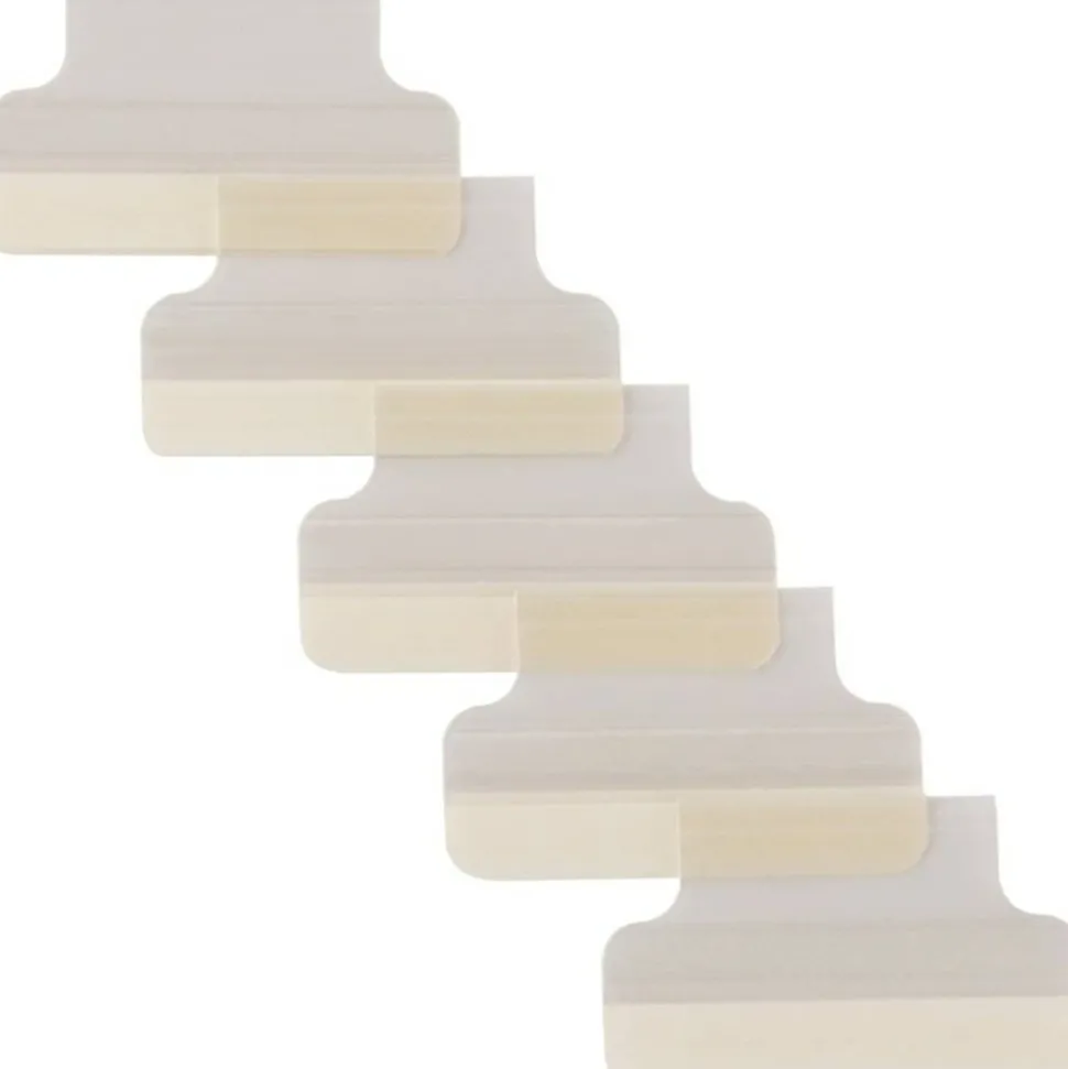 Avery Insertable Self-Adhesive Index Tabs With Printable Inserts, 1", Clear, Pack Of 25