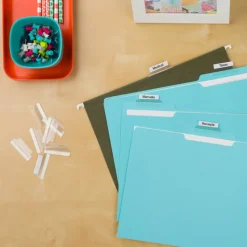 Avery Insertable Self-Adhesive Index Tabs With Printable Inserts, 1.5