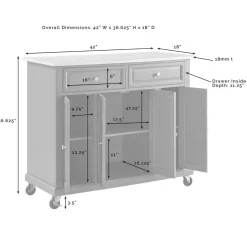 Avery Kitchen Island/Cart