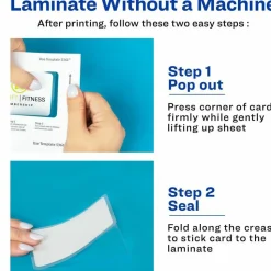 Avery Laminated I.D. Cards, Box Of 30