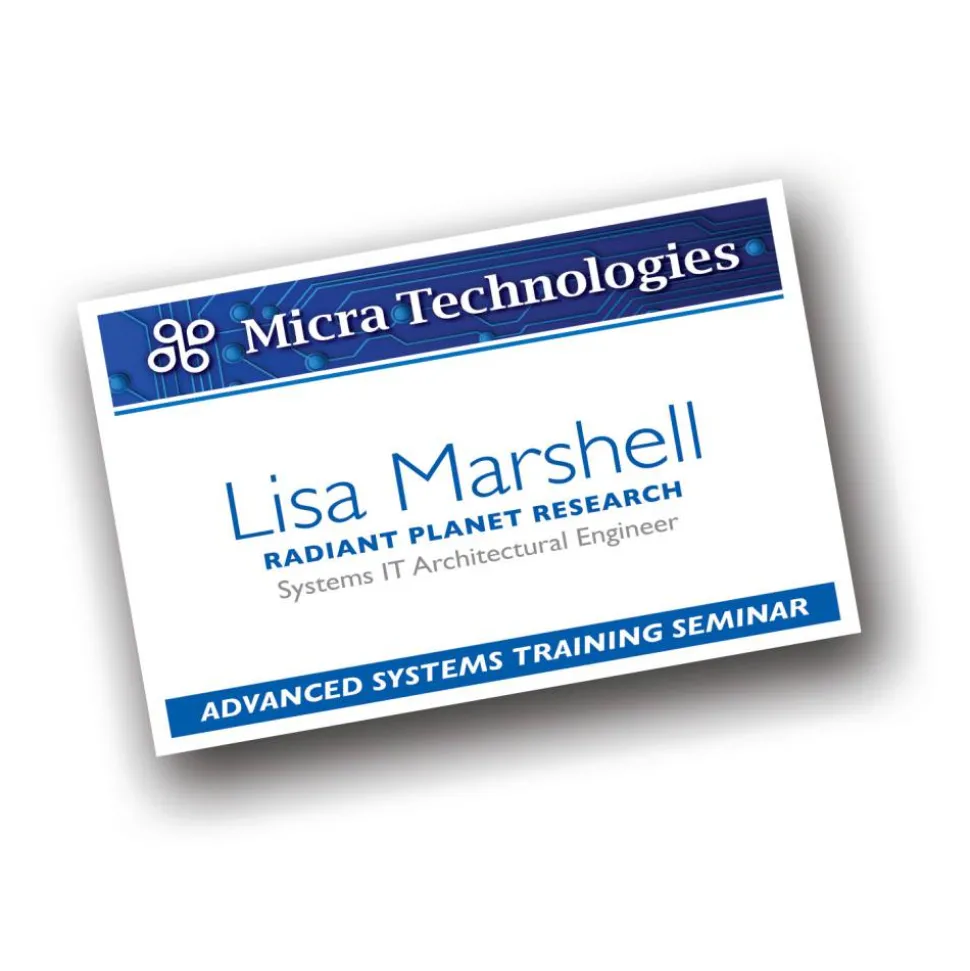 Avery Laser Name Badge Inserts, 2 1/4" x 3 1/2", 5390, Box Of 400
