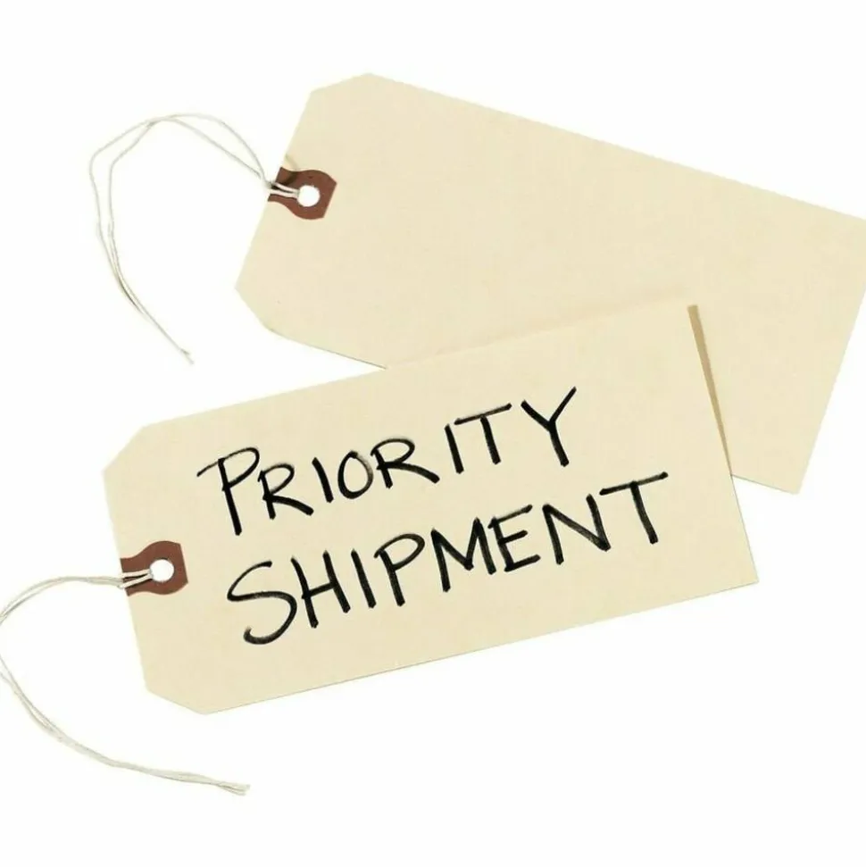 Avery Manila "G" Shipping Tags - 4.75" Length x 2.37" Width - Rectangular - String Fastener - 1000 / Box - Manila