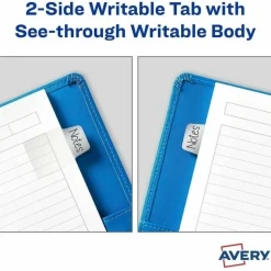 Avery Metallic Color Mini Ultra Tabs - Write-on Tab(s) - 1.50