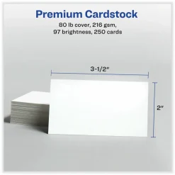 Avery Microperforated Business Cards with Sure Feed(R) Technology