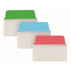 Avery Multiuse Ultra Tabs, 2-Side Writable, 2" x 1.5", Red/Blue/Green, Pack Of 48 Repositionable Tabs