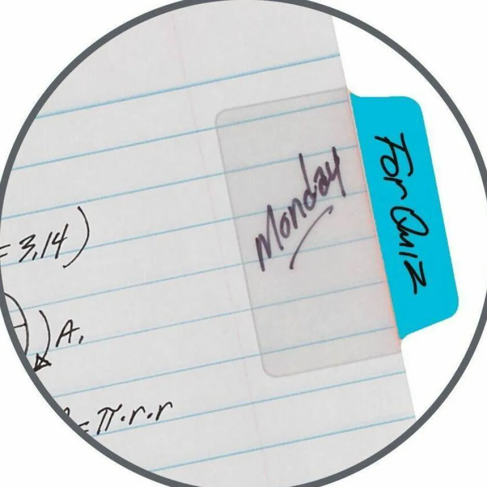 Avery Multiuse Ultra Tabs, 2-Side Writable, 2" x 1.5", Red/Blue/Green, Pack Of 48 Repositionable Tabs
