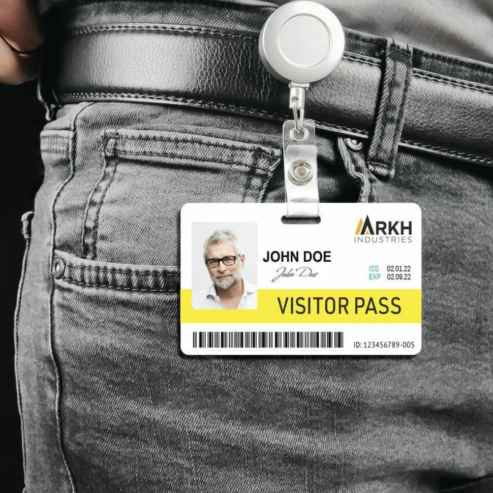 Avery Name Badge - 80 - Landscape - Rectangular Shape - Double Sided