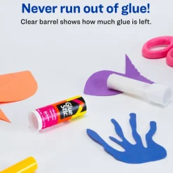 Avery Permanent Glue Stic,, Washable, Nontoxic, 0.26 oz., 3 Glue Sticks