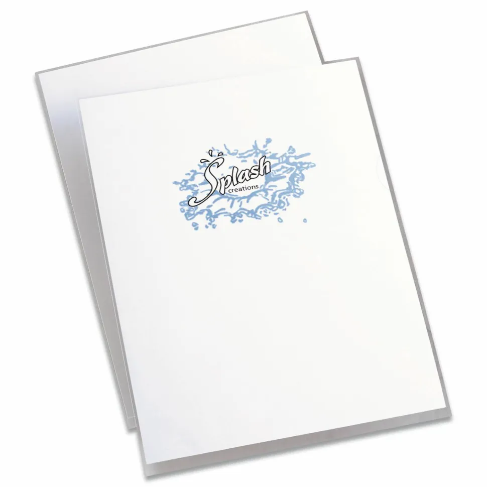 Avery Plastic Document Sleeves, 8 1/2" x 11", Holds Up To 20 Sheets, Clear, Pack Of 12