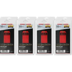 Avery Preprinted OUT OF SERVICE Red Service Tags