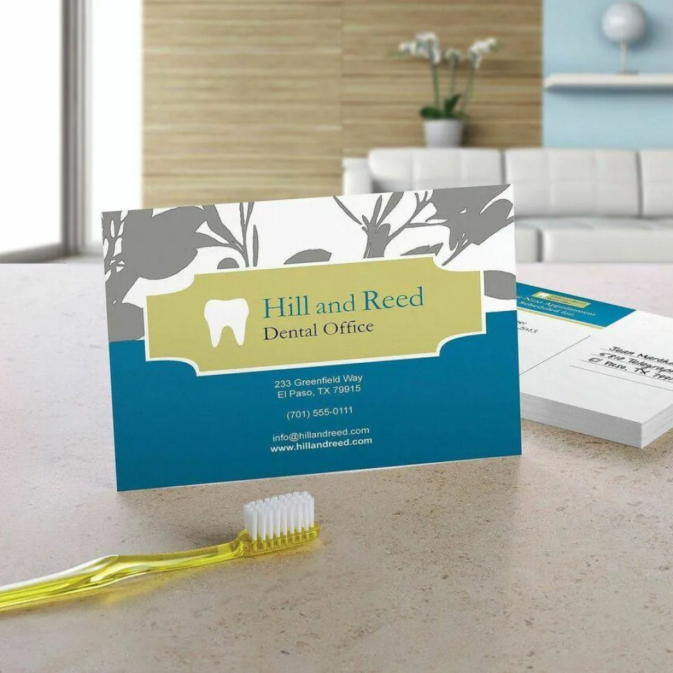 Avery Printable Postcards With Sure Feed Technology, 4" x 6", White, 100 Blank Postcards