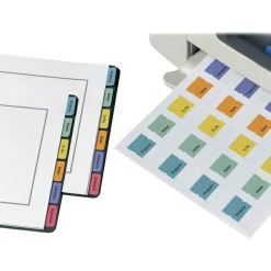 Avery Printable Self-Adhesive Tabs 16281, 1-1/4
