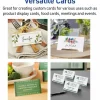 Avery Printable Small Tent Cards With Sure Feed Technology, For Laser Or Inkjet Printers, 2" x 3.5", Ivory, 160 Blank Place Cards