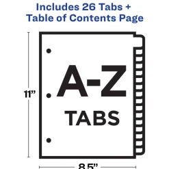 Avery Ready Index Table of Contents Dividers