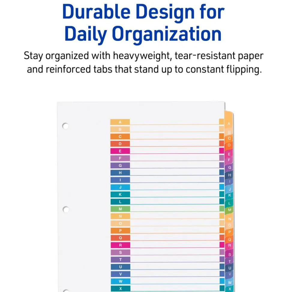 Avery Ready Index Table of Contents Dividers