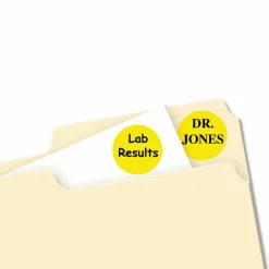 Avery Removable Color-Coding Labels, 5462, Round, 3/4