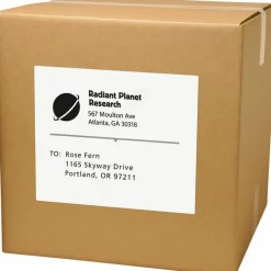 Avery Shipping Labels for Copiers, 8-1/2