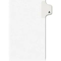 Avery Standard Collated Legal Dividers, Avery Style, Side-Tab, A-Z, 8 1/2" x 11"