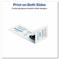 Avery Tear-Away Stubs Matte Printable Tickets - White - 500/Pack