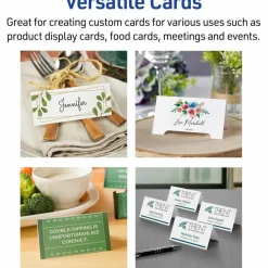 Avery Tent Cards, 3.5
