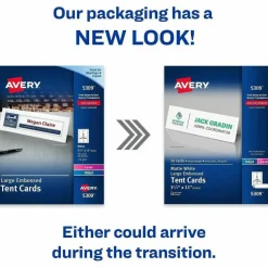 Avery Tent Cards, 3.5