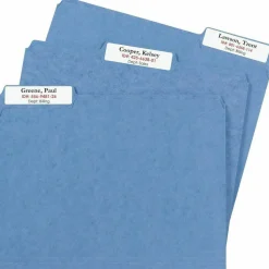 Avery TrueBlock Extra-Large Permanent Inkjet/Laser File Folder Labels, 5027, 15/16
