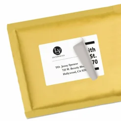 Avery TrueBlock Shipping Labels With Sure Feed Technology, 5264, Rectangle, 3 1/3