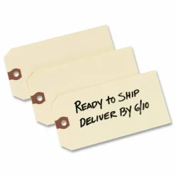Avery Unstrung Shipping Tags, 11.5 pt. Stock, 6-1/4" x 3-1/8" , 1,000 Manila Hang Tags
