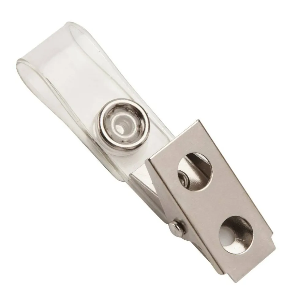 Badge Clips, Pack Of 12