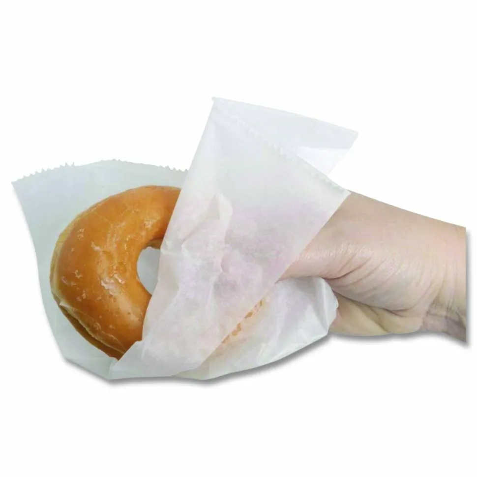 Bagcraft ArtisanWax Interfolded Dry Wax Deli Paper, 10" x 10.75", White, 500/Box, 12 Boxes/Carton