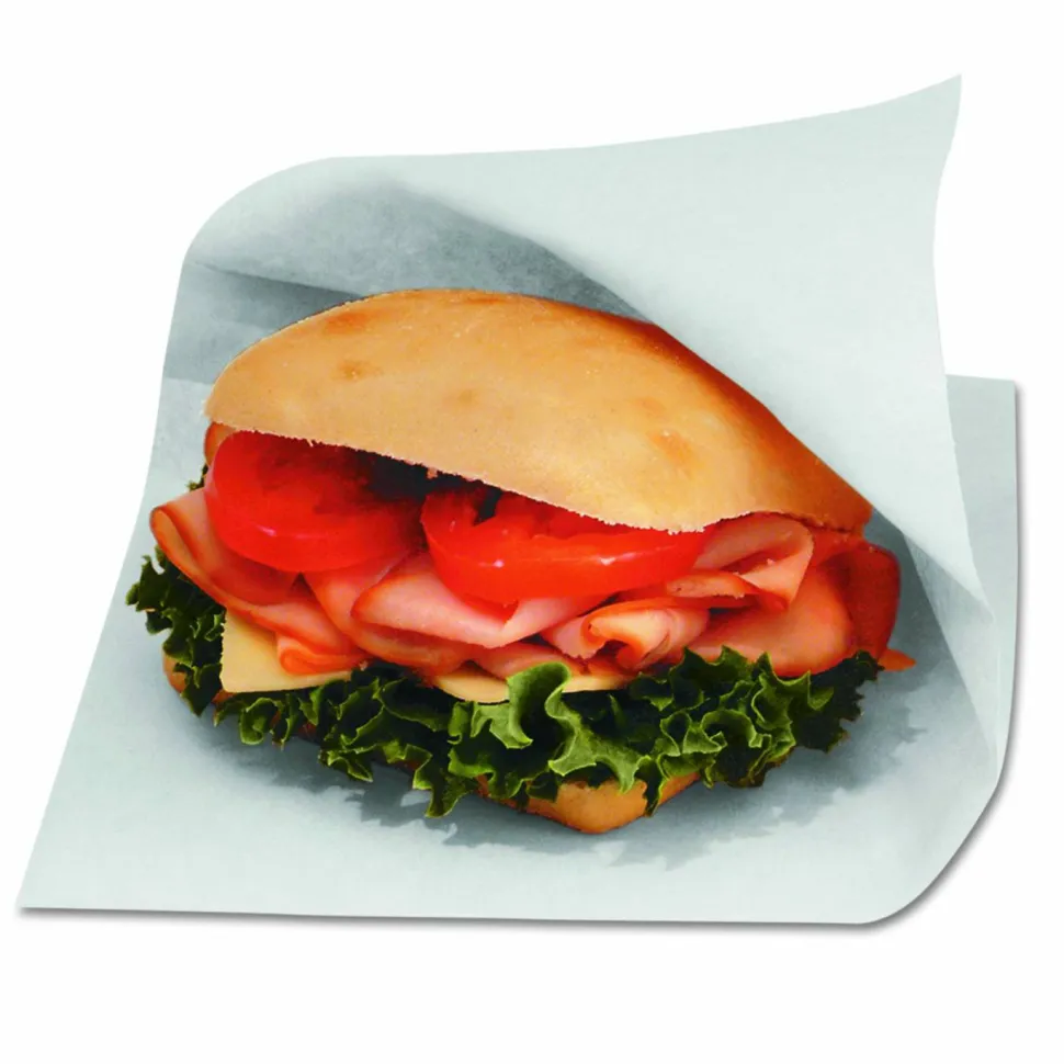 Bagcraft Dubl Open Single-Serve Bags, 7" x 0.75" x 6.75", White, 8,000/Carton