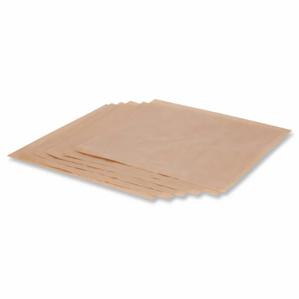Bagcraft EcoCraft Grease-Resistant Paper Wraps and Liners, 14 x 14, Natural, 1,000/Box, 4 Boxes/Carton