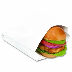Bagcraft ToGo! Foil Insulator Deli and Sandwich Bags, 5.25" x 3.5" x 12", White, 500/Carton