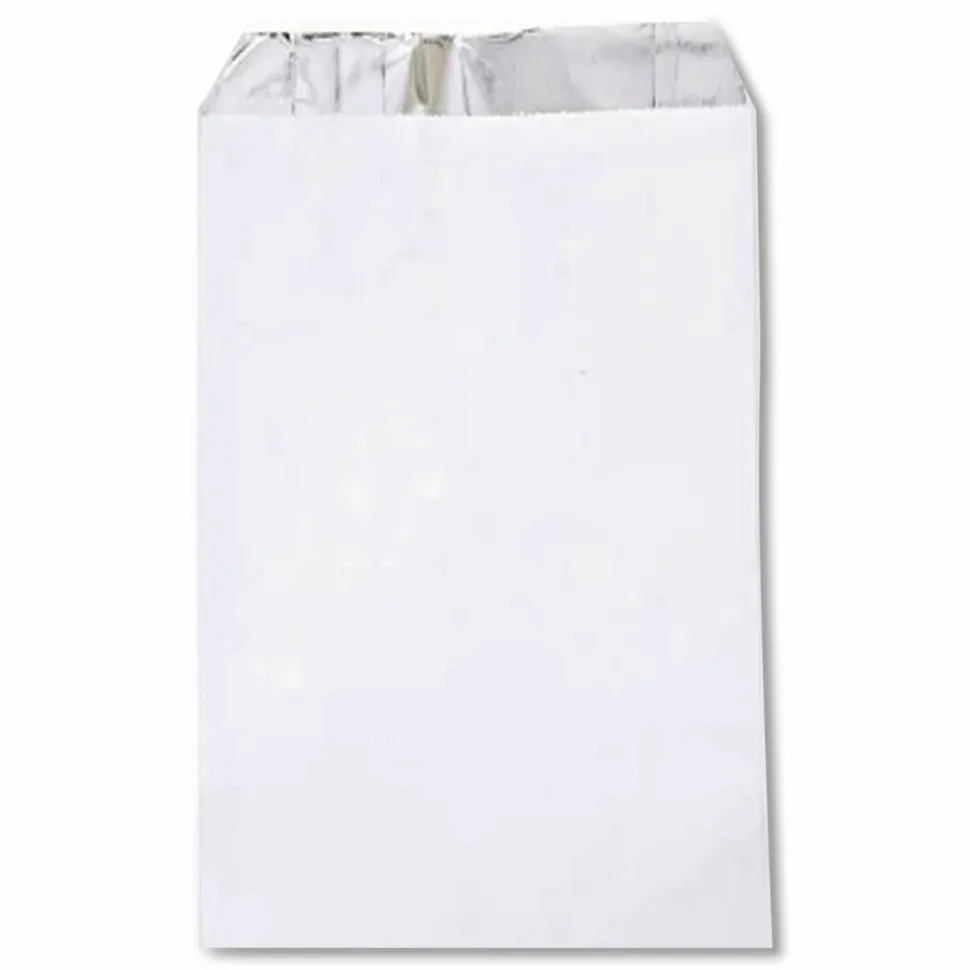 Bagcraft ToGo! Foil Insulator Deli and Sandwich Bags, 5.25" x 3.5" x 12", White, 500/Carton