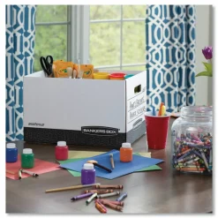 Bankers Box R Kive Standard-Duty Storage Boxes With Lift-Off Lids, Letter/Legal Size, 15
