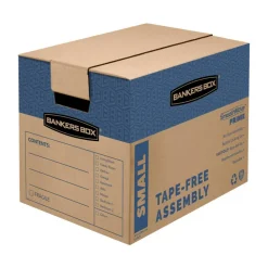 Bankers Box SmoothMove Prime Moving & Boxes, 12" x 12" x 16", Kraft, Case Of 10