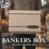 Bankers Box Stor/File Boxes With Lift-Off Lids, Letter/Legal Size, 12 1/2" x 16 5/16" x 10 1/2", White, 4/Carton