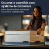 Bankers Box Stor/File FastFold Medium-Duty Storage Boxes, Legal Size, 24“D x 15" x 10", White/Blue, Case Of 12 - 00702