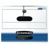 Bankers Box Stor/File Medium-Duty Storage Boxes, Letter Size, 24“ x 12" x 10", White/Blue, Case Of 3 - 0070406
