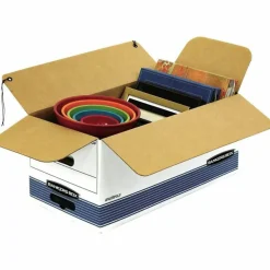 Bankers Box Stor/File Medium-Duty Storage Boxes, Legal Size, 24
