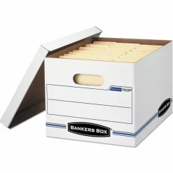 Bankers Box STOR/FILE Storage Box, Letter/Legal Files, 12.5