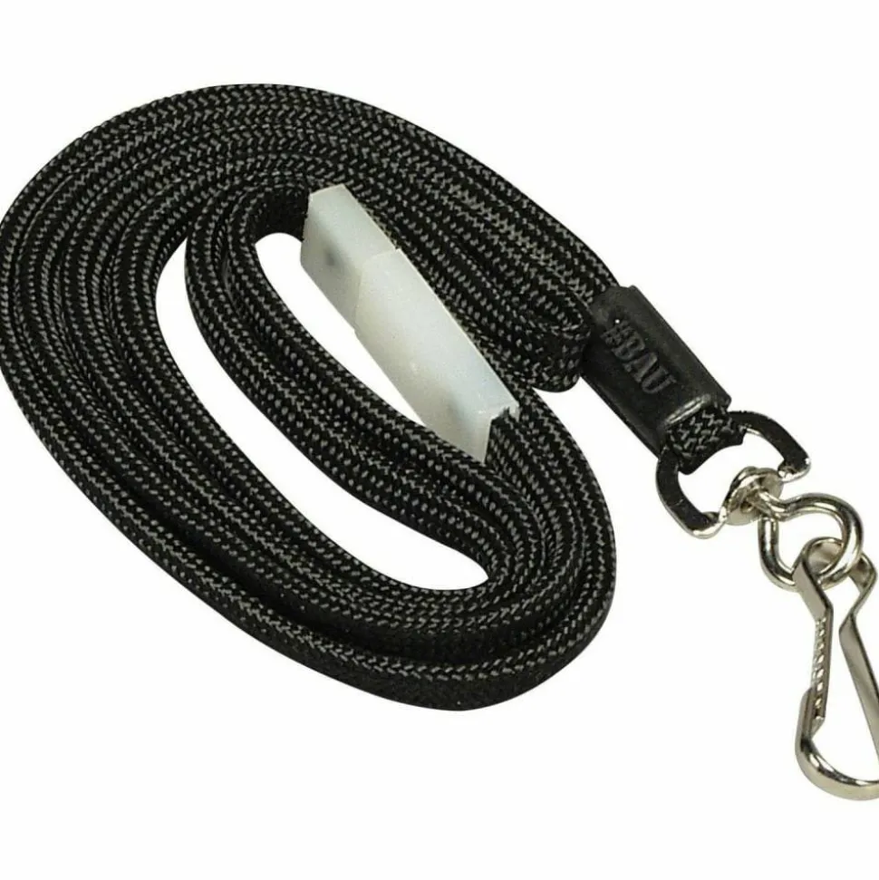 Baumgartens Breakaway Lanyard, 36", Black