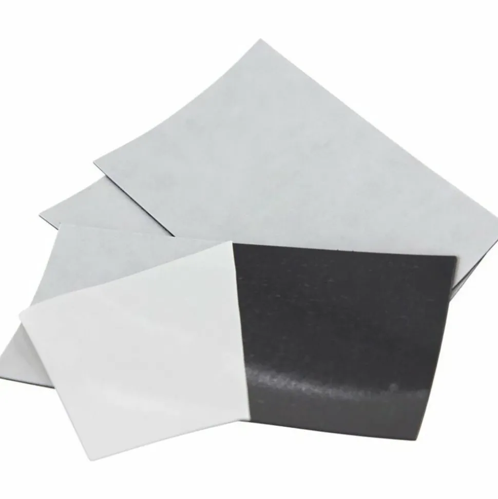Baumgartens Business Card Magnets, 2" x 3 1/2", Black, Pack Of 25