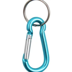 Baumgartens 2" Carabiner Key Ring - Aluminum - 1 Each - Assorted