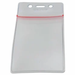 Baumgartens Sealable Vertical Badge Holder, 3 3/4