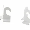 Baumgartens Suspended Ceiling Hooks, White, Pack Of 2