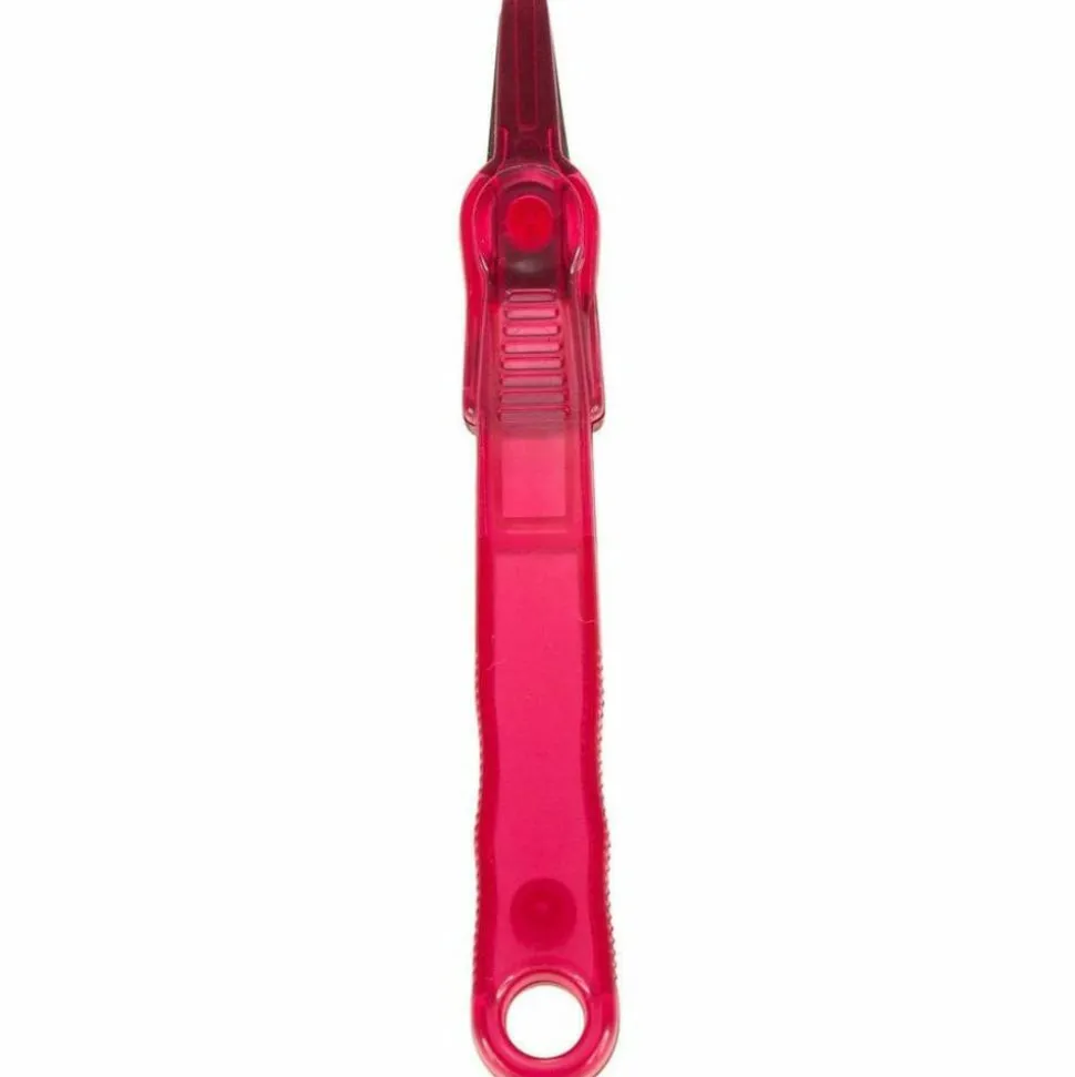 Baumgartens Translucent Slim Staple Remover - Plastic - Assorted - Compact - 1 Each