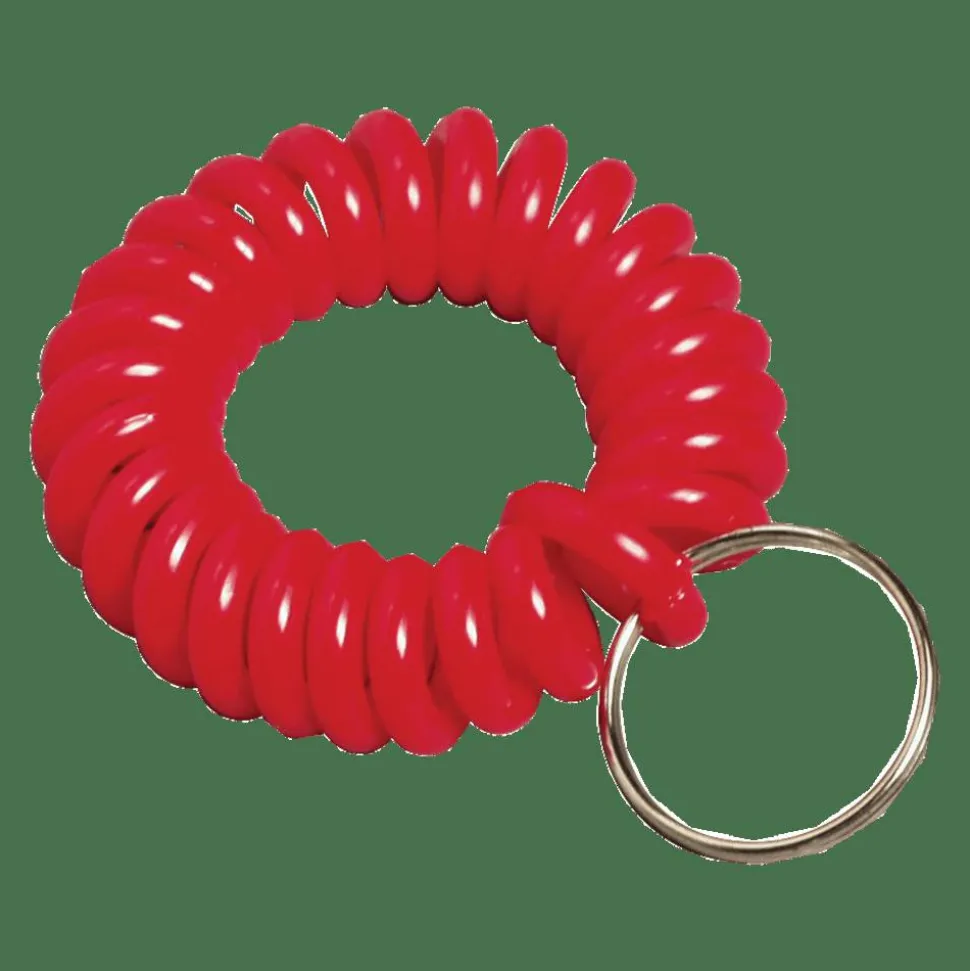 Baumgartens Wrist Coil Key Chain, Assorted Colors
