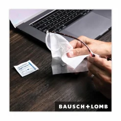 Bausch & Lomb Pre-Moistened Lens Cleaning Tissues, Box Of 100 Tissues