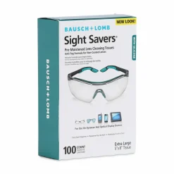 Bausch & Lomb Sight Savers Pre-Moistened Anti-Fog Tissues, 5 5/16